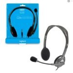 Casque stéréo filaire avec microphone rotatif (180°) – Image 2