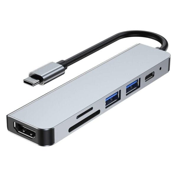 Hub usb - C de 6 ports en 1